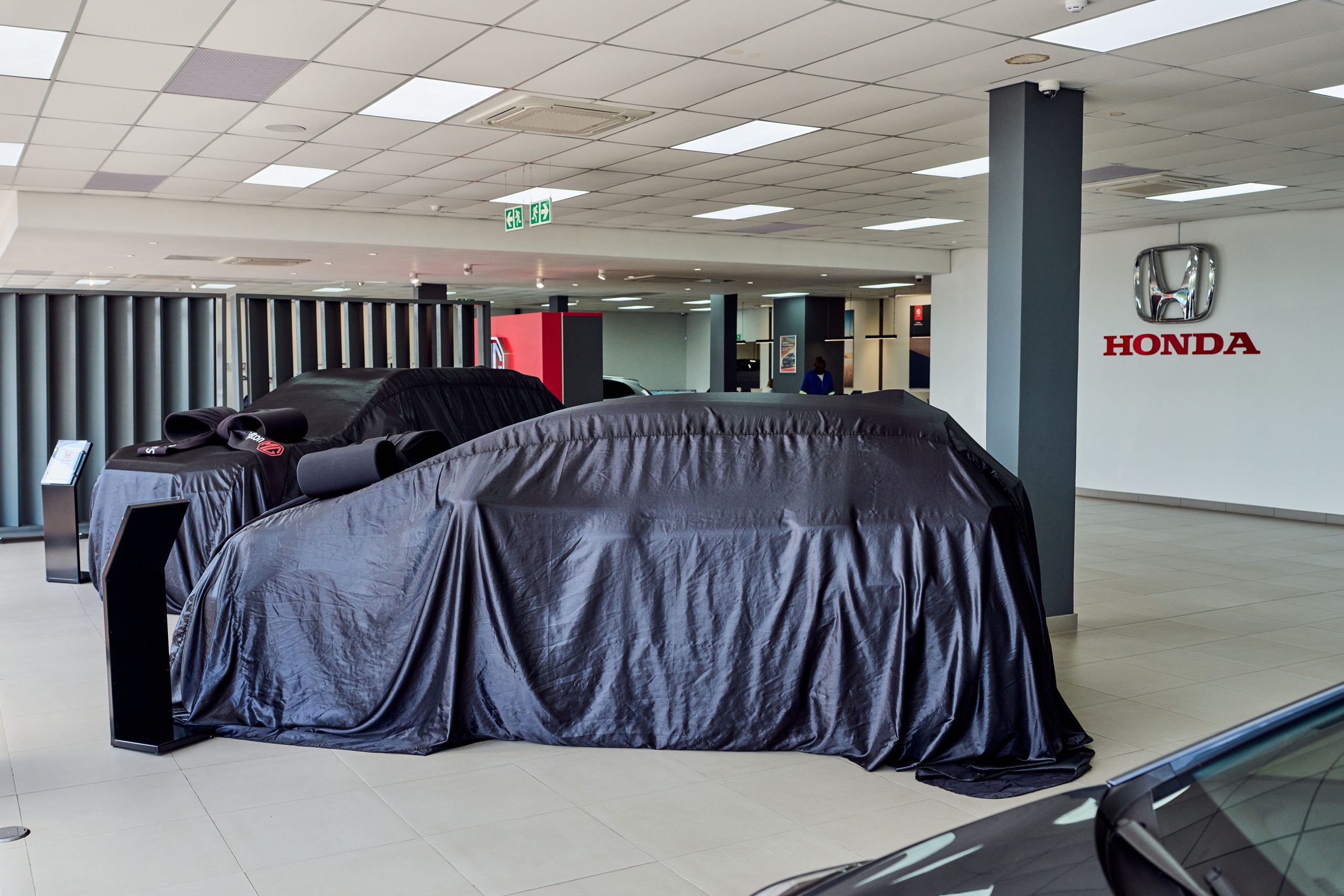 Interior of the Honda Auto Sandton showroom in Sandton